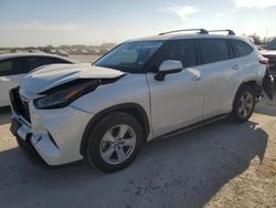 Salvage cars for sale from Copart San Antonio, TX: 2021 Toyota Highlander L