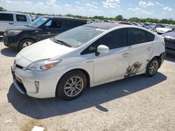 Salvage cars for sale from Copart San Antonio, TX: 2012 Toyota Prius