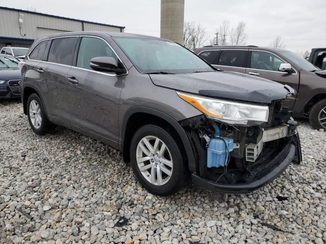 2015 Toyota Highlander LE