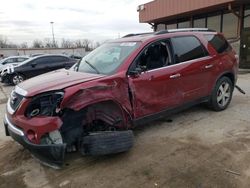 Salvage cars for sale at Fort Wayne, IN auction: 2011 GMC Acadia SLT-2