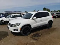 Salvage cars for sale from Copart San Diego, CA: 2012 Volkswagen Tiguan S