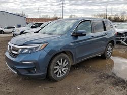 Salvage cars for sale from Copart Columbus, OH: 2019 Honda Pilot EX
