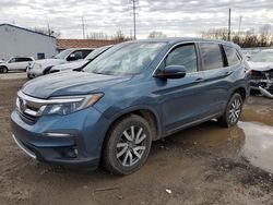 Honda Pilot EX salvage cars for sale: 2019 Honda Pilot EX