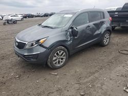 Salvage cars for sale from Copart Earlington, KY: 2015 KIA Sportage LX