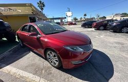 Lincoln MKZ salvage cars for sale: 2015 Lincoln MKZ