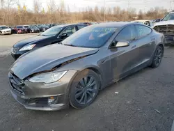 Tesla Model s Vehiculos salvage en venta: 2015 Tesla Model S 85D
