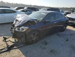Salvage cars for sale at Harleyville, SC auction: 2017 Honda Accord Sport