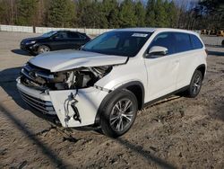 Salvage cars for sale at Gainesville, GA auction: 2019 Toyota Highlander LE