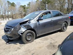 Salvage cars for sale at Austell, GA auction: 2012 Toyota Corolla Base