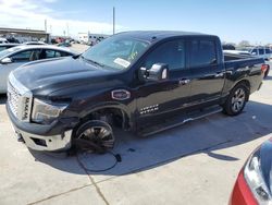 Vehiculos salvage en venta de Copart Grand Prairie, TX: 2017 Nissan Titan SV
