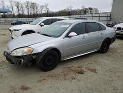 Chevrolet salvage cars for sale: 2011 Chevrolet Impala LT