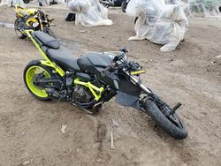 Salvage motorcycles for sale at Elgin, IL auction: 2020 Yamaha MT07