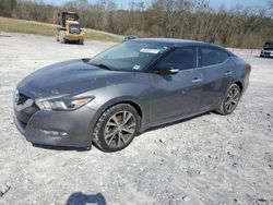 Salvage cars for sale from Copart Cartersville, GA: 2017 Nissan Maxima 3.5S