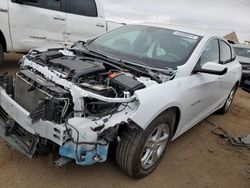 Salvage cars for sale from Copart Brighton, CO: 2022 Chevrolet Malibu LS