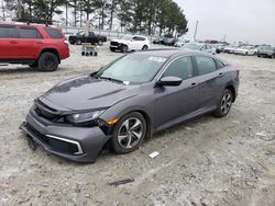 Salvage cars for sale at Loganville, GA auction: 2020 Honda Civic LX
