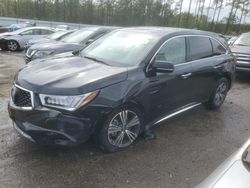 Salvage cars for sale at Harleyville, SC auction: 2017 Acura MDX