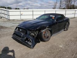 Salvage cars for sale at Dunn, NC auction: 2016 Ford Mustang GT