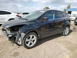 Salvage cars for sale from Copart Woodhaven, MI: 2014 Ford Escape SE