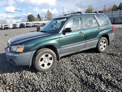 Salvage cars for sale from Copart Portland, OR: 2003 Subaru Forester 2.5X