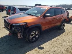 Jeep Cherokee salvage cars for sale: 2016 Jeep Cherokee Trailhawk