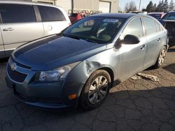 Salvage cars for sale at Woodburn, OR auction: 2012 Chevrolet Cruze LS