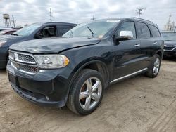 Dodge salvage cars for sale: 2012 Dodge Durango Citadel