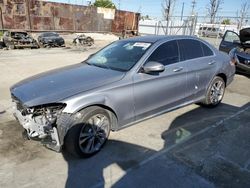 Salvage cars for sale from Copart Wilmington, CA: 2016 Mercedes-Benz C300