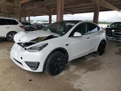 Salvage cars for sale at Houston, TX auction: 2023 Tesla Model Y