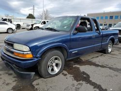 Chevrolet salvage cars for sale: 2003 Chevrolet S Truck S10