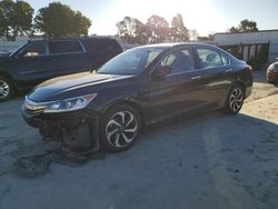 Salvage cars for sale at Hayward, CA auction: 2016 Honda Accord EXL