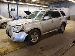 Salvage cars for sale at Dyer, IN auction: 2008 Mercury Mariner HEV