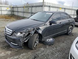 Salvage cars for sale from Copart Arlington, WA: 2011 Mercedes-Benz C300