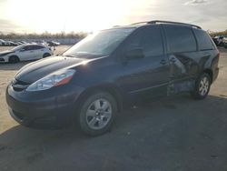 Salvage cars for sale from Copart Fresno, CA: 2006 Toyota Sienna CE