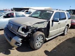 Mercury Mountainer salvage cars for sale: 2006 Mercury Mountaineer Luxury