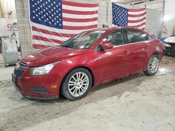 Salvage cars for sale at Columbia, MO auction: 2013 Chevrolet Cruze ECO