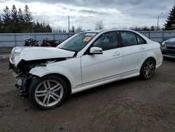 2013 Mercedes-Benz C 300 4matic for sale in Bowmanville, ON