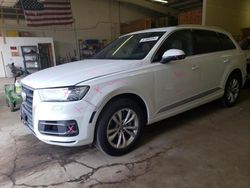 Salvage cars for sale at Ham Lake, MN auction: 2019 Audi Q7 Premium Plus