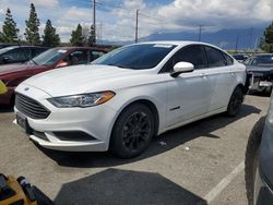 2017 Ford Fusion SE Hybrid en venta en Rancho Cucamonga, CA