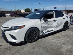 Salvage cars for sale at Wilmington, CA auction: 2020 Toyota Camry TRD
