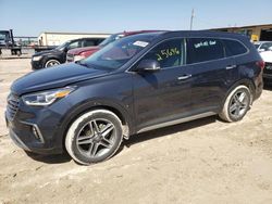 Salvage cars for sale from Copart Temple, TX: 2019 Hyundai Santa FE XL SE Ultimate