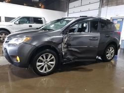 Salvage cars for sale from Copart Blaine, MN: 2015 Toyota Rav4 Limited