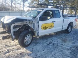 Salvage cars for sale at Loganville, GA auction: 2022 Ford F150 Super Cab