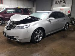 Salvage cars for sale at Elgin, IL auction: 2010 Acura TL