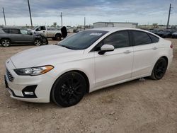 Salvage cars for sale at Temple, TX auction: 2020 Ford Fusion SE