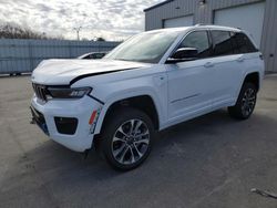 Salvage cars for sale at Assonet, MA auction: 2023 Jeep Grand Cherokee Overland 4XE