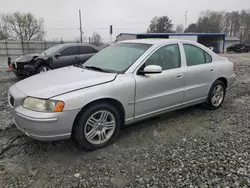 Volvo salvage cars for sale: 2006 Volvo S60 2.5T