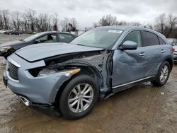 Infiniti QX70 salvage cars for sale: 2017 Infiniti QX70