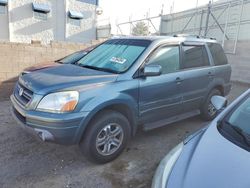 Honda salvage cars for sale: 2005 Honda Pilot EX