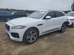 Jaguar salvage cars for sale: 2017 Jaguar F-PACE S