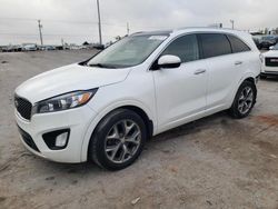 Vehiculos salvage en venta de Copart Oklahoma City, OK: 2018 KIA Sorento SX